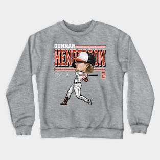 Gunnar Henderson Baltimore Cartoon Crewneck Sweatshirt